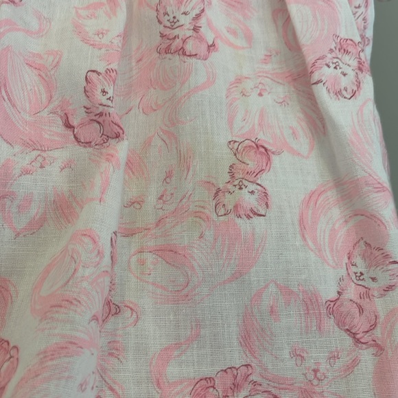 Vintage pink kitten baby dress - Picture 6 of 6